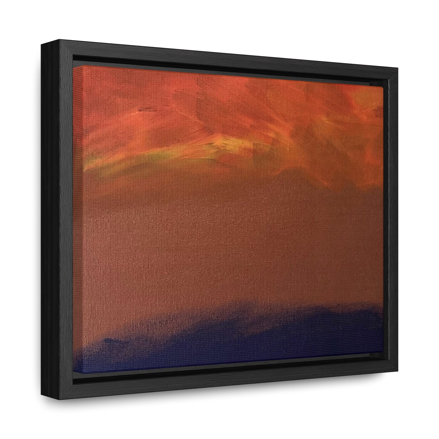 Fiery sunset