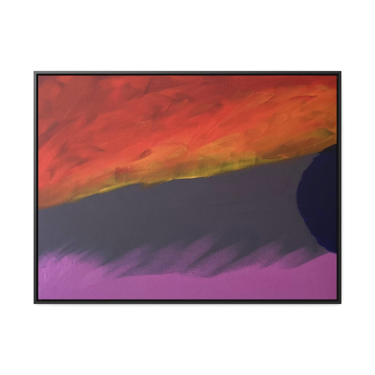Sunset series Number 2 blue moon