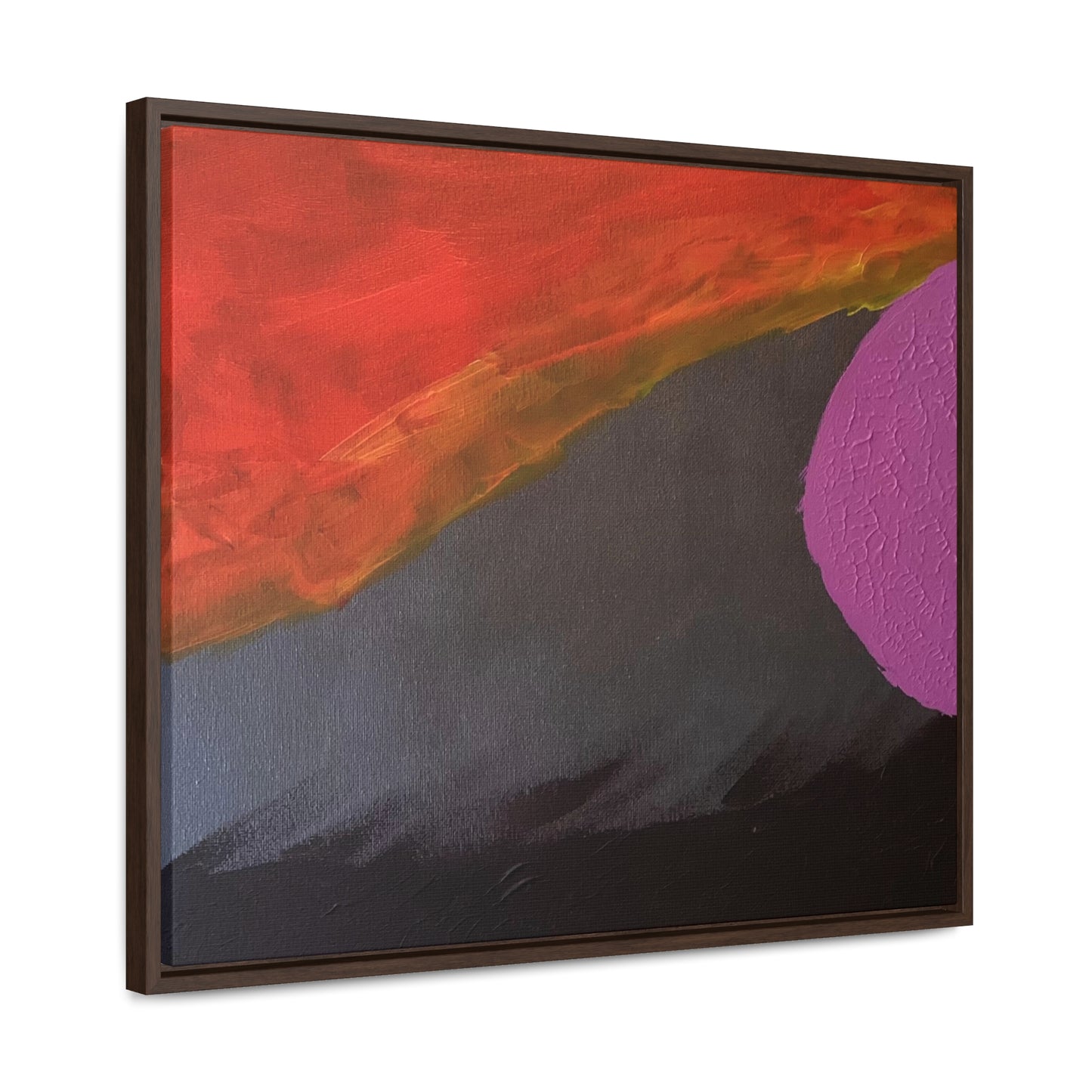 Sunset series #3 purple moon