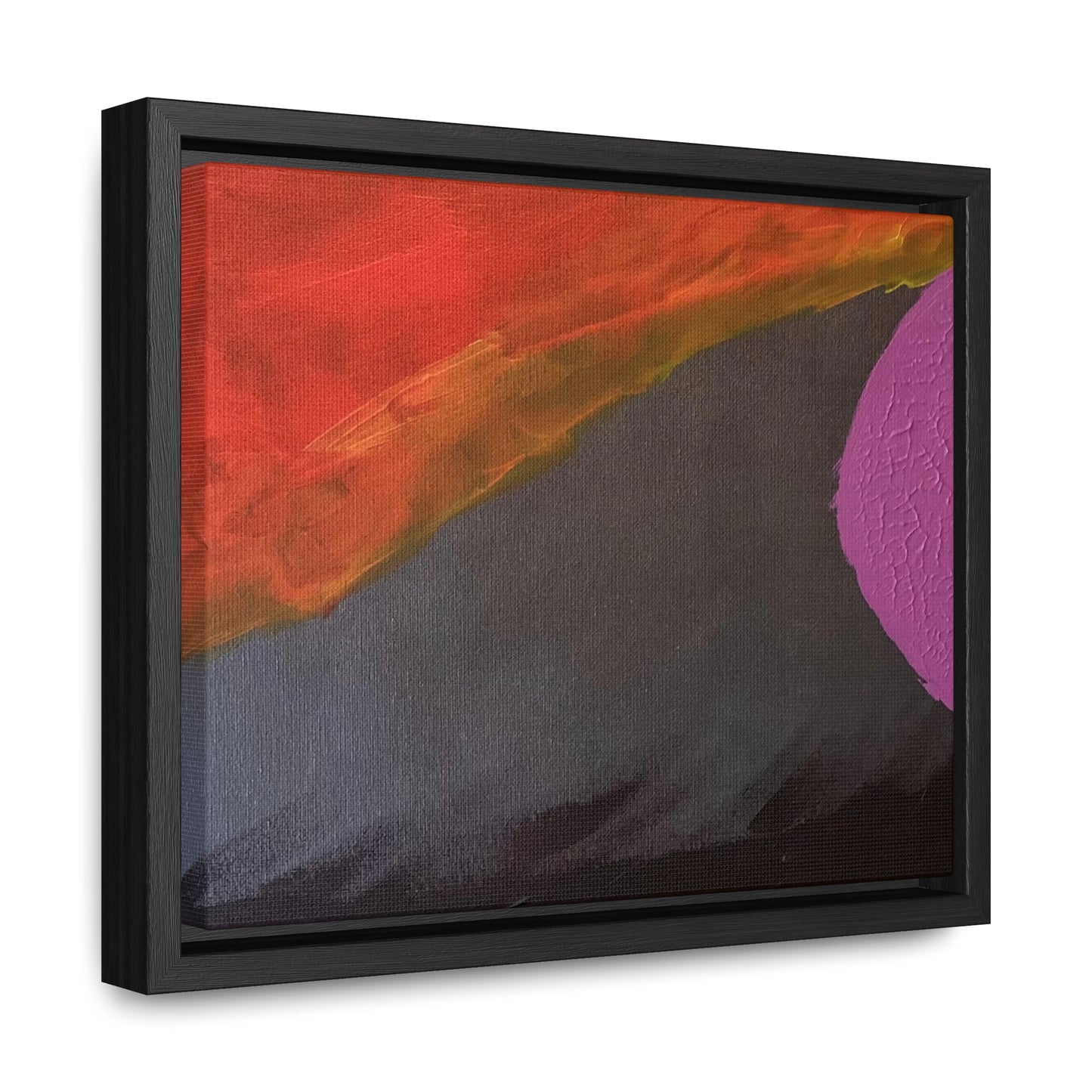Sunset series #3 purple moon