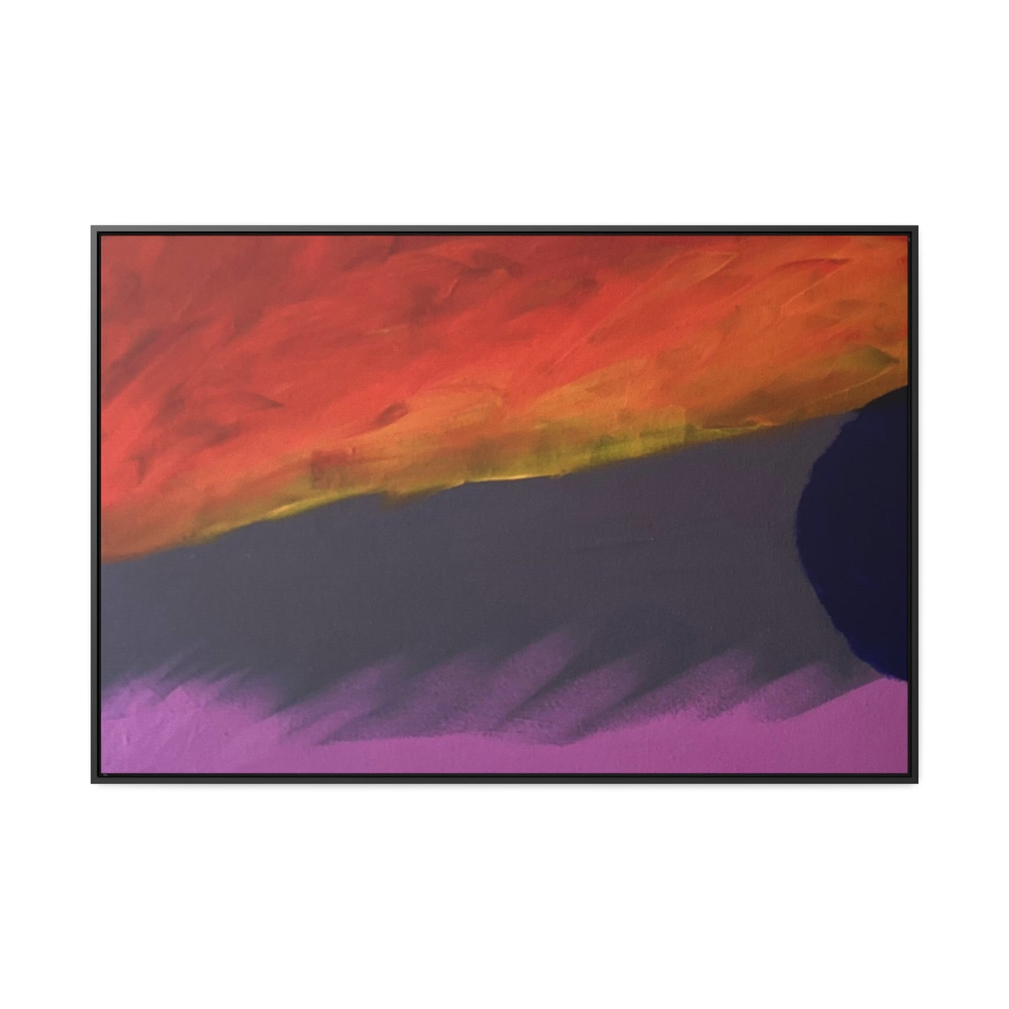 Sunset series Number 2 blue moon