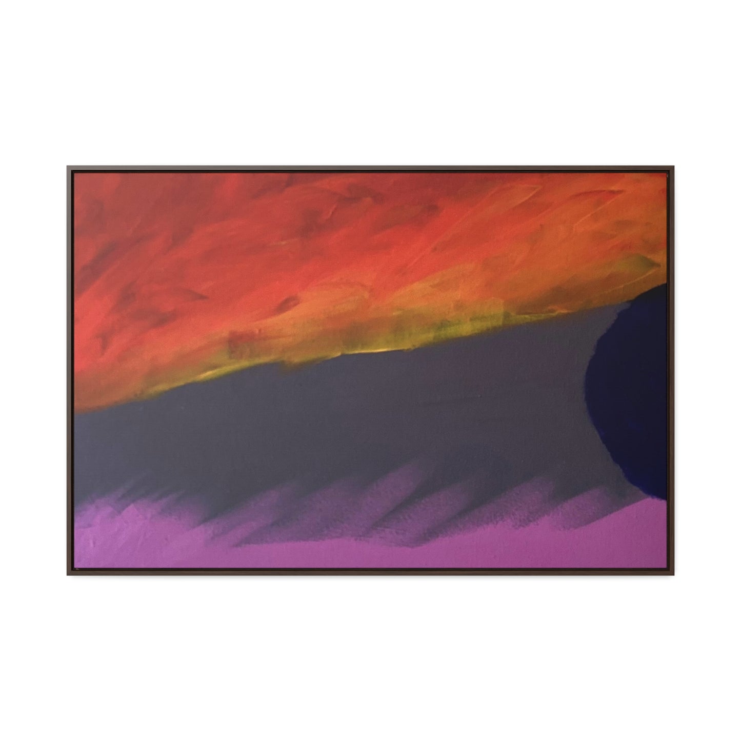 Sunset series Number 2 blue moon