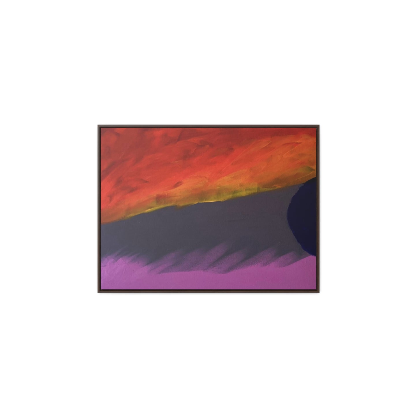 Sunset series Number 2 blue moon
