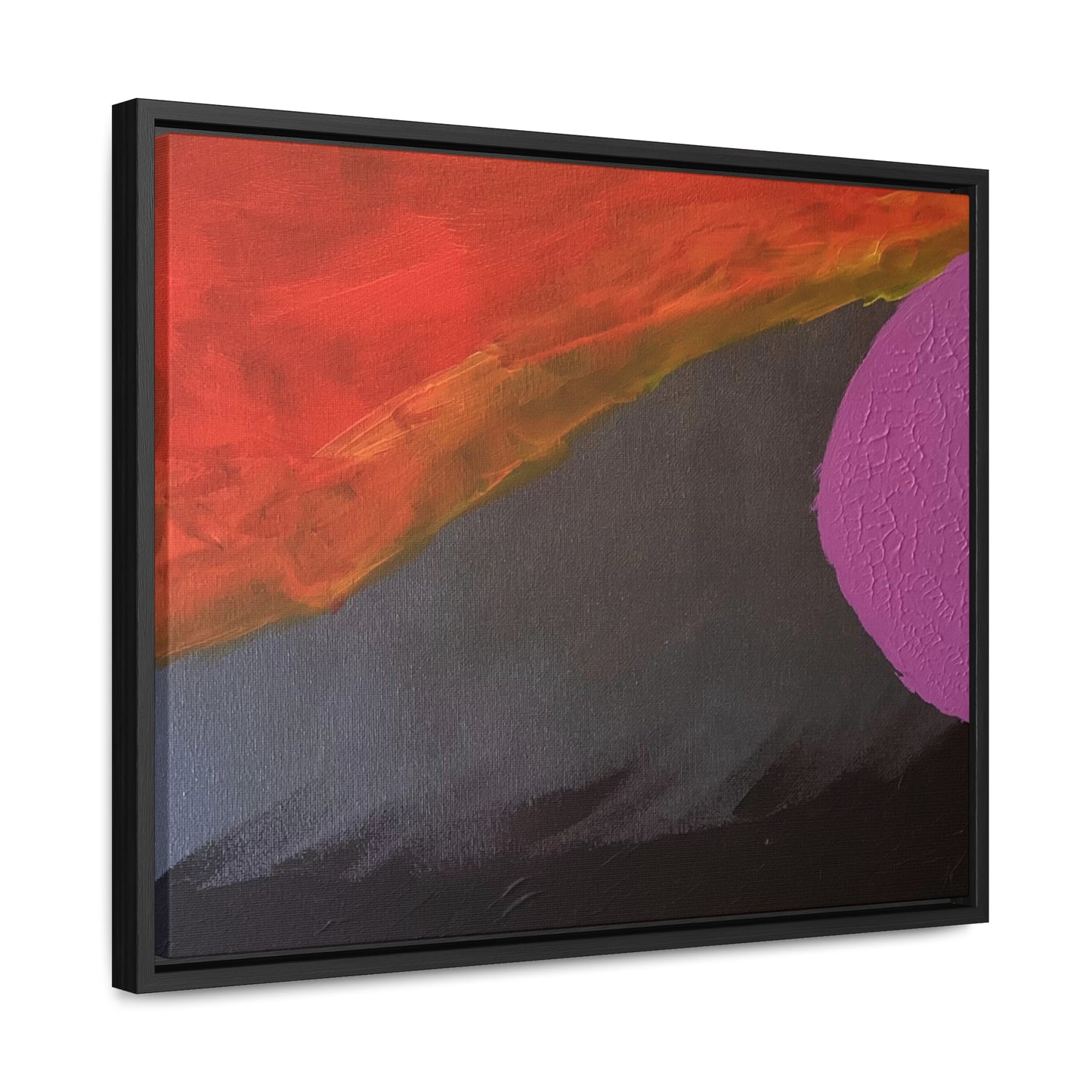 Sunset series #3 purple moon