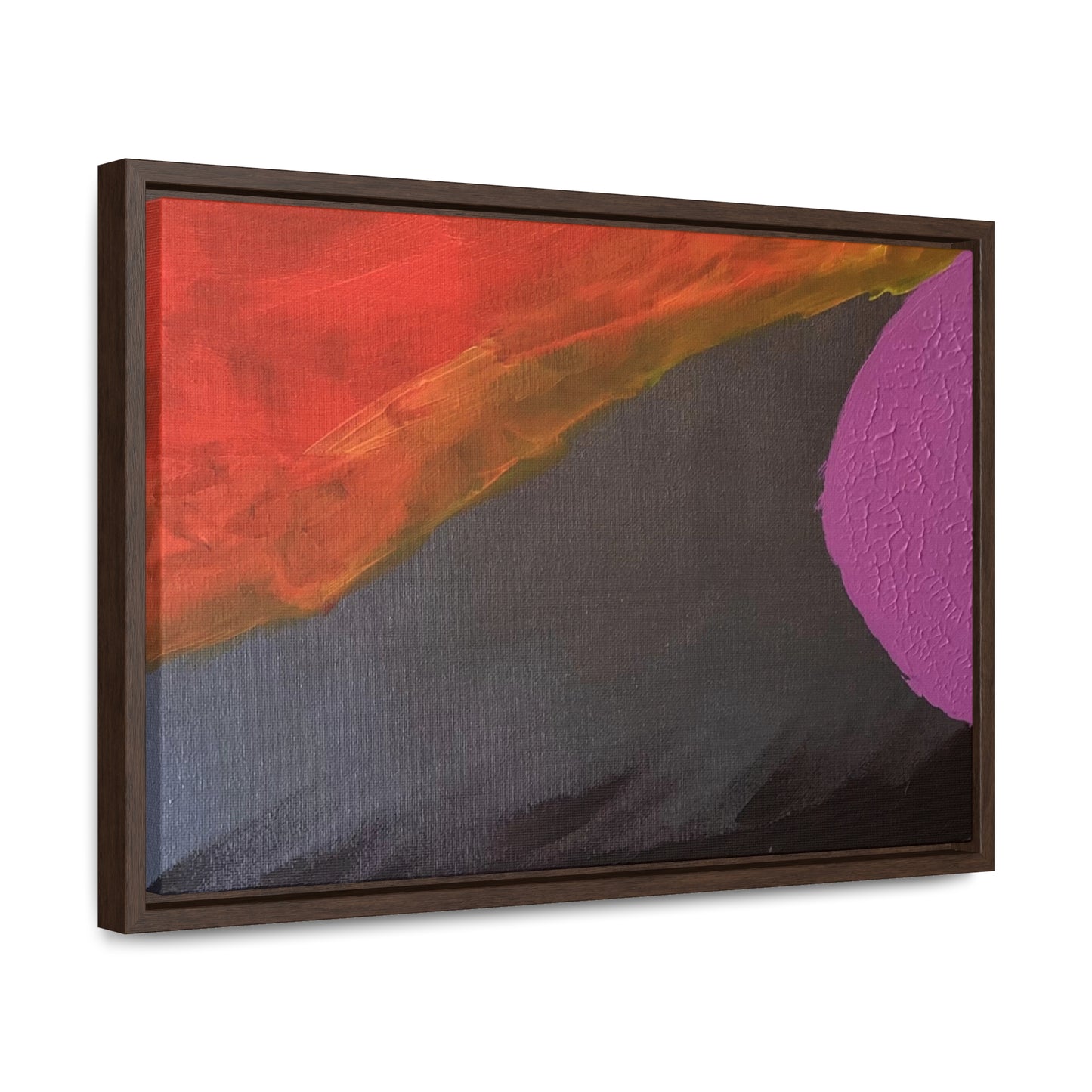 Sunset series #3 purple moon