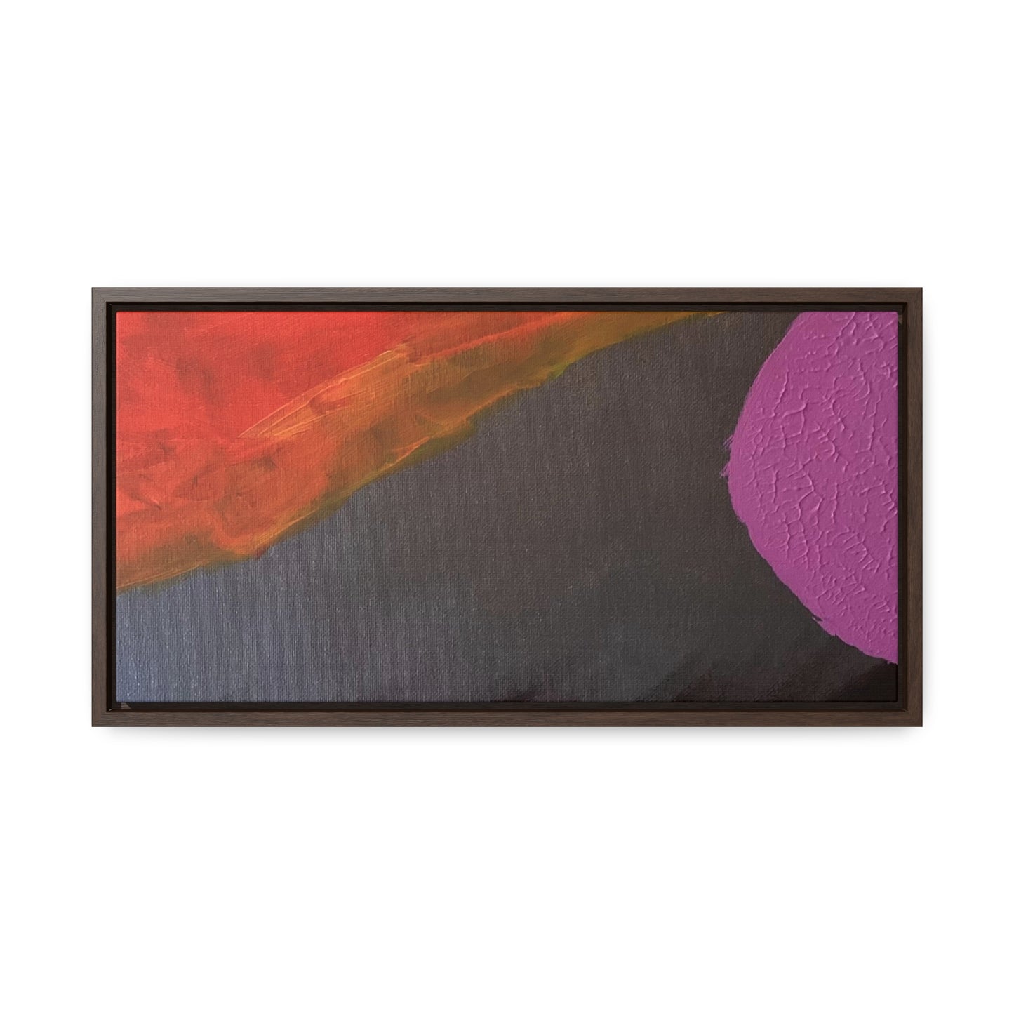 Sunset series #3 purple moon