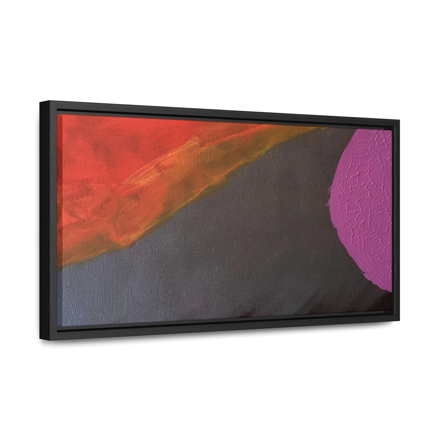 Sunset series #3 purple moon
