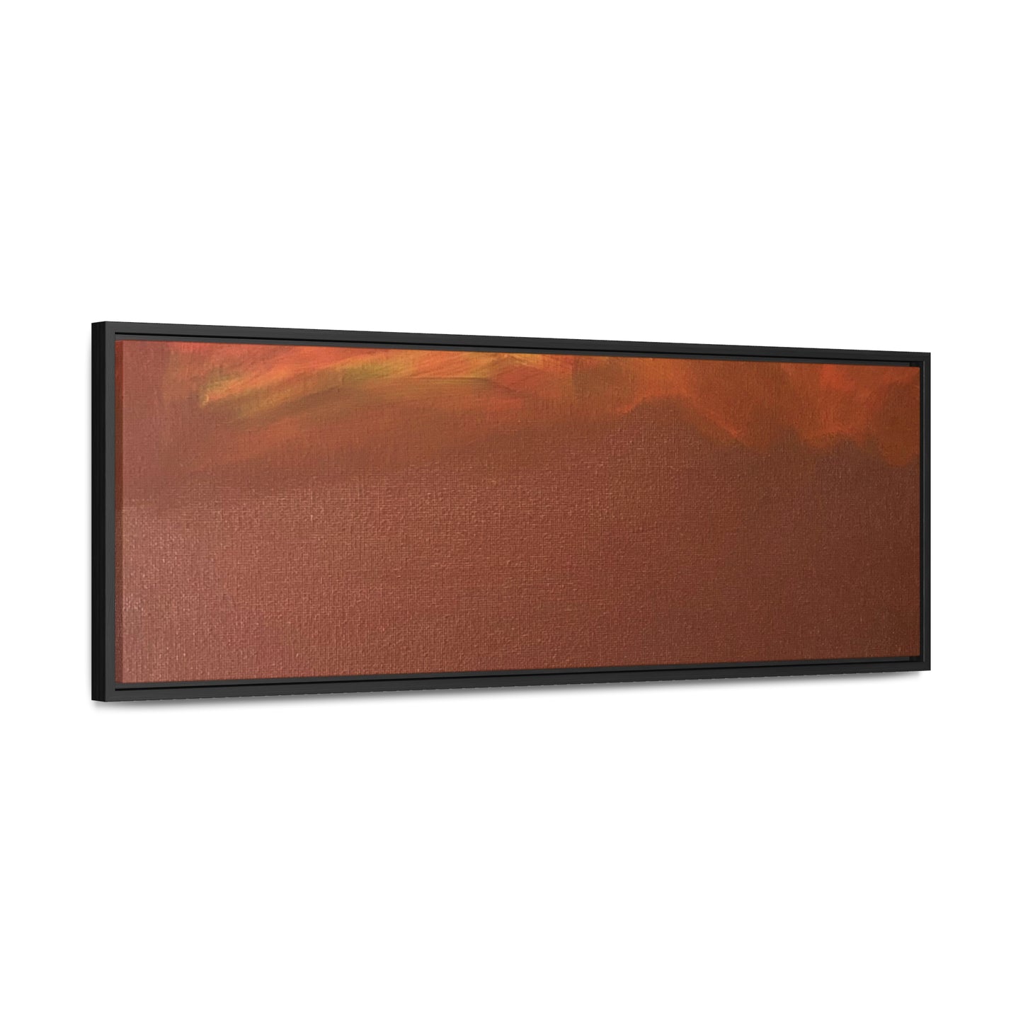 Fiery sunset