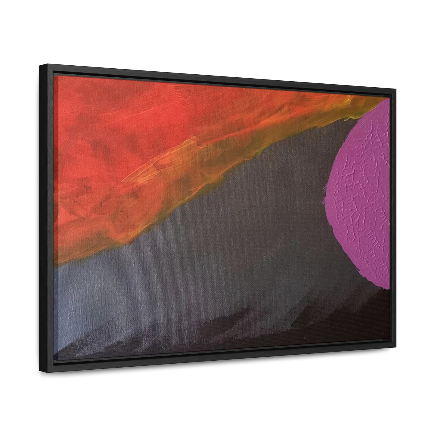 Sunset series #3 purple moon