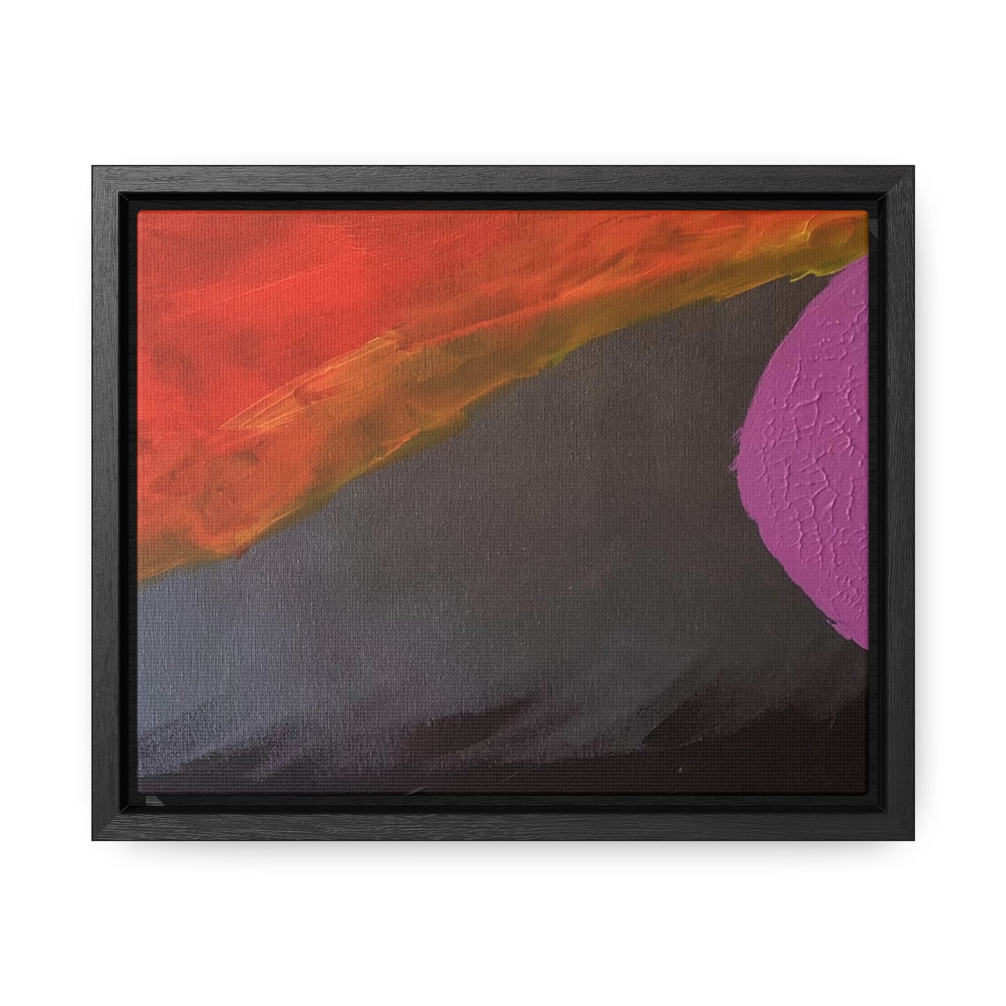 Sunset series #3 purple moon
