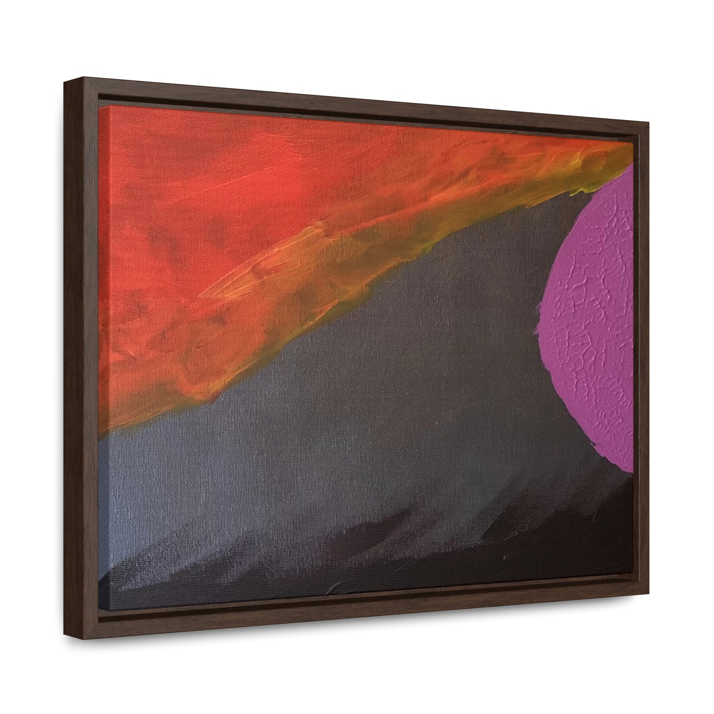 Sunset series #3 purple moon