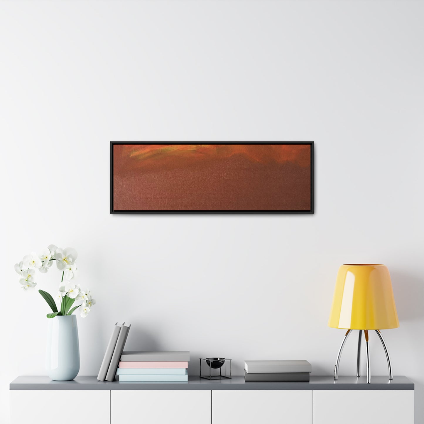 Fiery sunset
