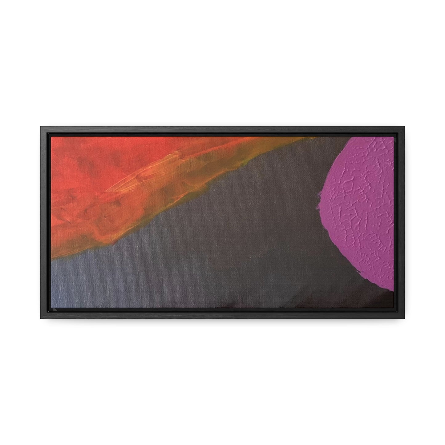 Sunset series #3 purple moon