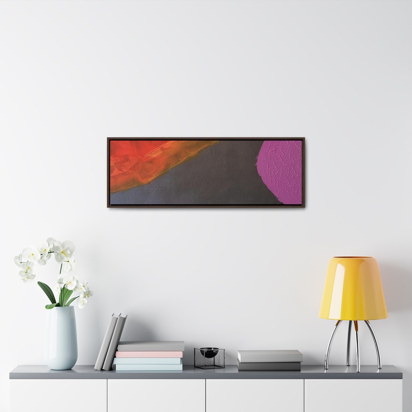 Sunset series #3 purple moon