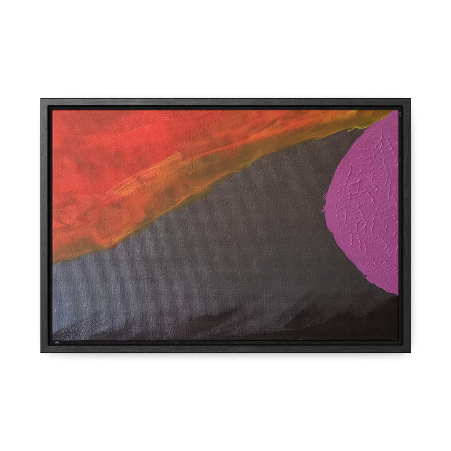 Sunset series #3 purple moon