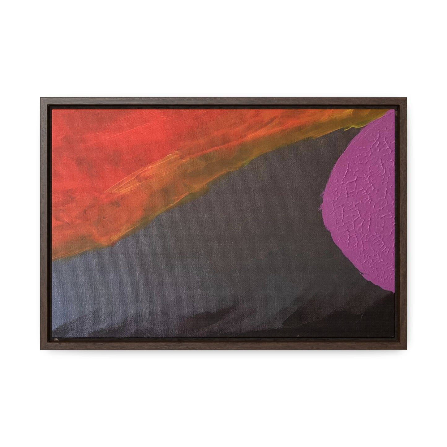 Sunset series #3 purple moon