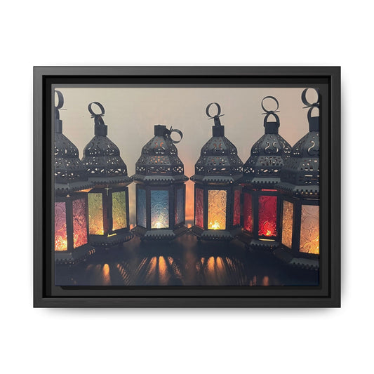 Matte Canvas, Framed (Multi-color)
